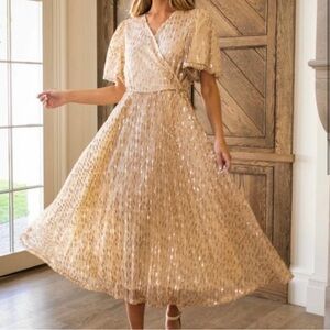 Ivy City Co Goldie Sequins Dress